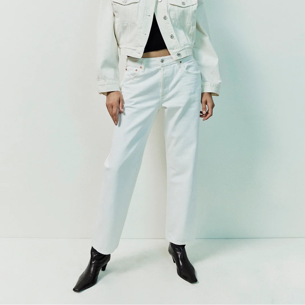 Emery Crop Relaxed Straight